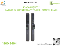 Khóa điện tử Kassler KL-599TN Plus App TTlock + Remote - Black 